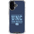 University of North Carolina University of Tar Heels iPhone 17 Clear Case