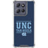 University of North Carolina University of Tar Heels Moto G 5G (2025) Clear Case