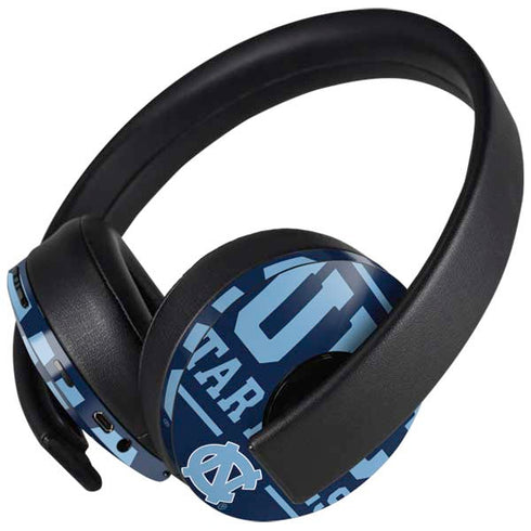 University of North Carolina University of Tar Heels PlayStation 4 Gold Wireless Headset Skin