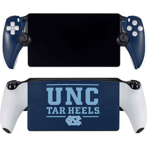 University of North Carolina University of Tar Heels PlayStation Portal Remote Player Skin