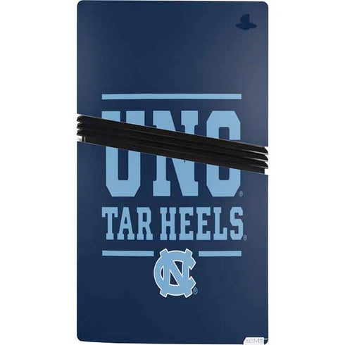 University of North Carolina University of Tar Heels PS5 Pro Console Skin