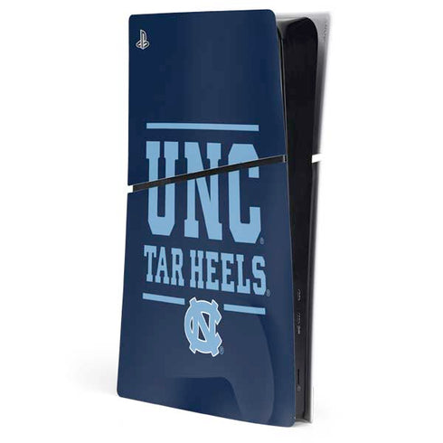 University of North Carolina University of Tar Heels PS5 Slim Digital Edition Console Skin