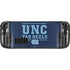 University of North Carolina University of Tar Heels Steam Deck Handheld Gaming Computer Skin