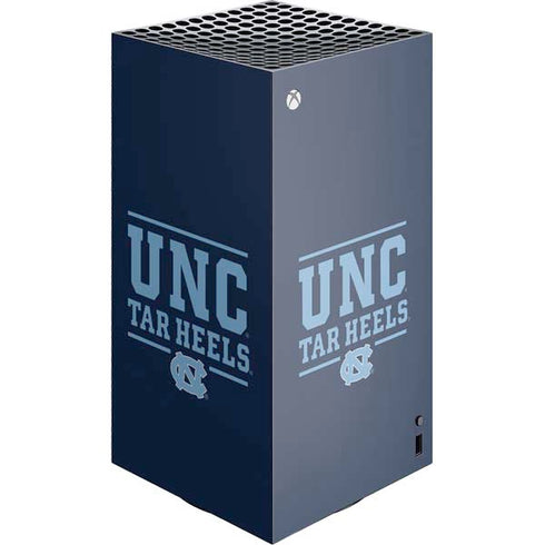 University of North Carolina University of Tar Heels XBox Series X Digital Edition Console Skin