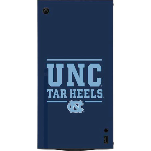 University of North Carolina University of Tar Heels XBox Series X Digital Edition Console Skin