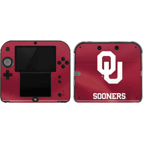 University of Oklahoma Red Jersey Nintendo 2DS Skin