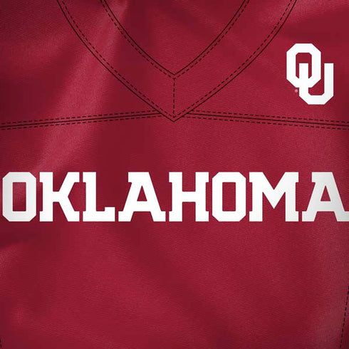 University of Oklahoma Red Jersey Dell Alienware Skin
