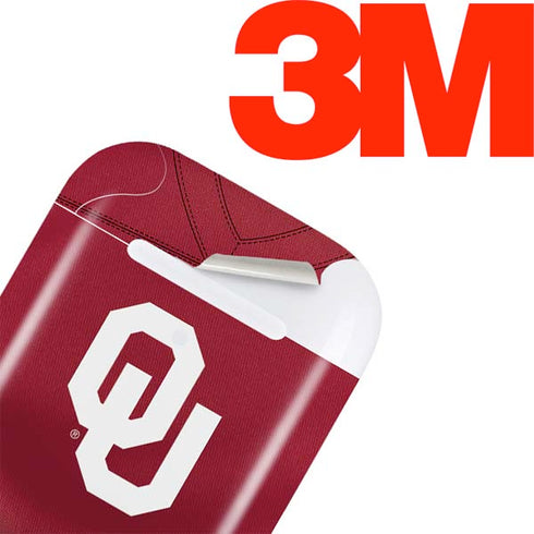 University of Oklahoma Red Jersey Apple AirPods 2 Skin