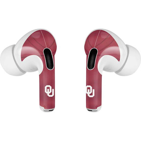University of Oklahoma Red Jersey Apple AirPods Pro Skin