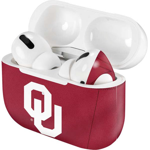 University of Oklahoma Red Jersey Apple AirPods Pro Skin