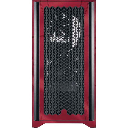 University of Oklahoma Red Jersey Corsair 4000D Tempered Glass Mid-Tower ATX Case Skin