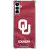 University of Oklahoma Red Jersey Galaxy A13 5G Clear Case