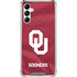 University of Oklahoma Red Jersey Galaxy A14 5G Clear Case