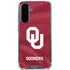 University of Oklahoma Red Jersey Galaxy A36 5G Clear Case