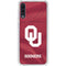 University of Oklahoma Red Jersey Galaxy A50 Clear Case