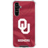 University of Oklahoma Red Jersey Galaxy A54 5G Clear Case