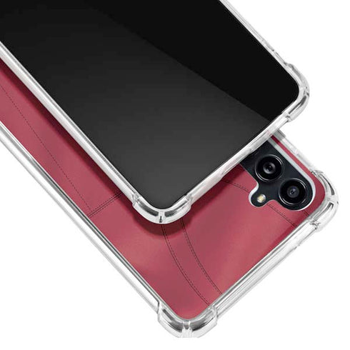 University of Oklahoma Red Jersey Galaxy A54 5G Clear Case