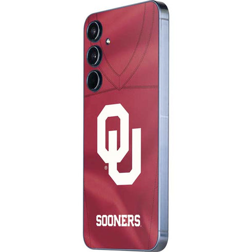 University of Oklahoma Red Jersey Galaxy A55 5G Skin