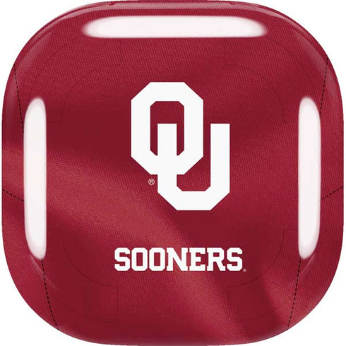 University of Oklahoma Red Jersey Galaxy Buds Live Skin