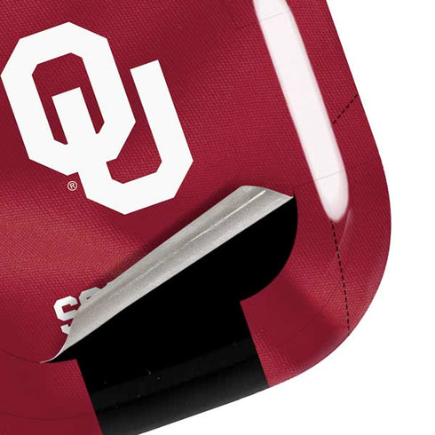 University of Oklahoma Red Jersey Galaxy Buds Live Skin