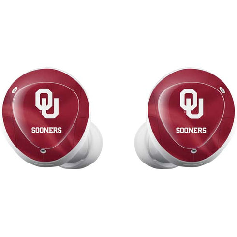 University of Oklahoma Red Jersey Galaxy Buds Plus Skin