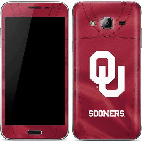 University of Oklahoma Red Jersey Galaxy J3 Skin