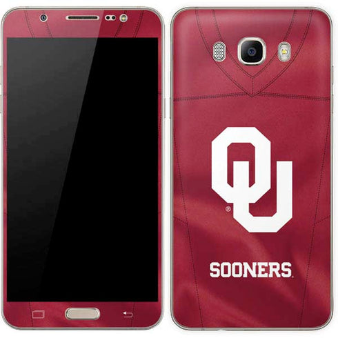 University of Oklahoma Red Jersey Galaxy J7 Skin