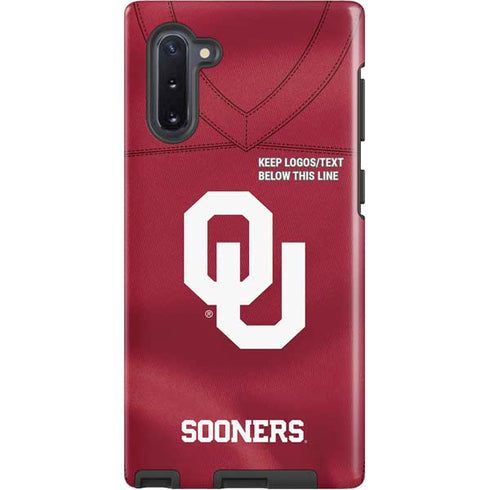 University of Oklahoma Red Jersey Galaxy Cases