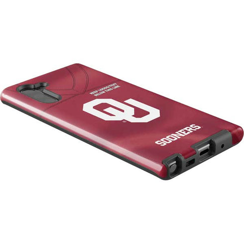 University of Oklahoma Red Jersey Galaxy Note 10 Pro Case