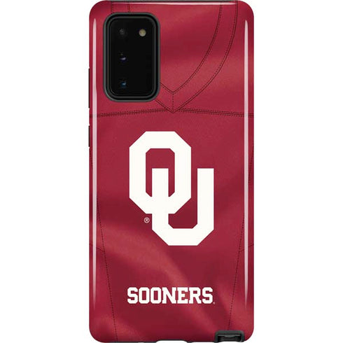 University of Oklahoma Red Jersey Galaxy Note20 5G Pro Case