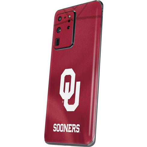 University of Oklahoma Red Jersey Galaxy S20 Ultra 5G Skin