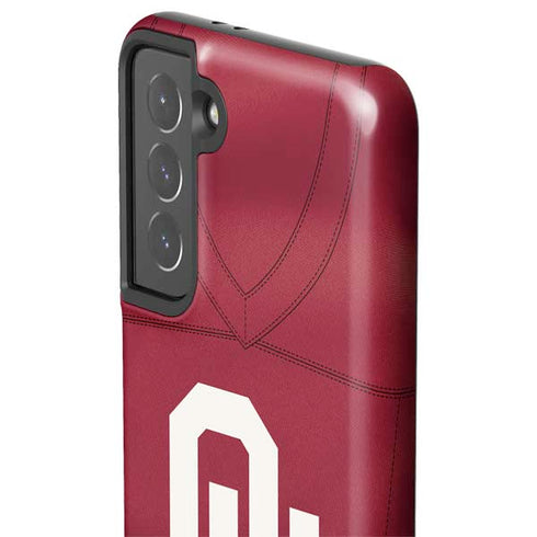University of Oklahoma Red Jersey Galaxy S21 5G Pro Case