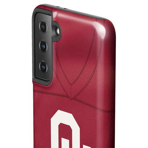 University of Oklahoma Red Jersey Galaxy S21 Plus 5G Pro Case