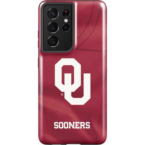 University of Oklahoma Red Jersey Galaxy S21 Ultra 5G Pro Case