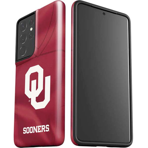 University of Oklahoma Red Jersey Galaxy S21 Ultra 5G Pro Case