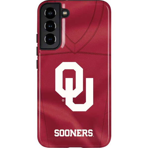 University of Oklahoma Red Jersey Galaxy S22 Plus Pro Case