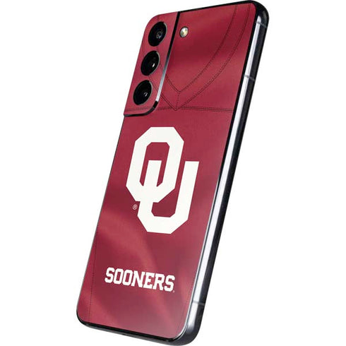 University of Oklahoma Red Jersey Galaxy S22 Plus Skin