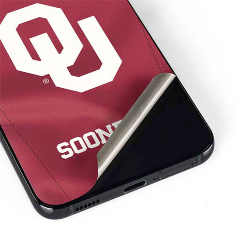 University of Oklahoma Red Jersey Galaxy S22 Plus Skin