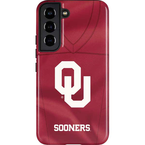 University of Oklahoma Red Jersey Galaxy S22 Pro Case