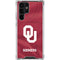 University of Oklahoma Red Jersey Galaxy S22 Ultra Clear Case