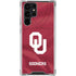 University of Oklahoma Red Jersey Galaxy S22 Ultra Clear Case