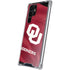 University of Oklahoma Red Jersey Galaxy S22 Ultra Clear Case
