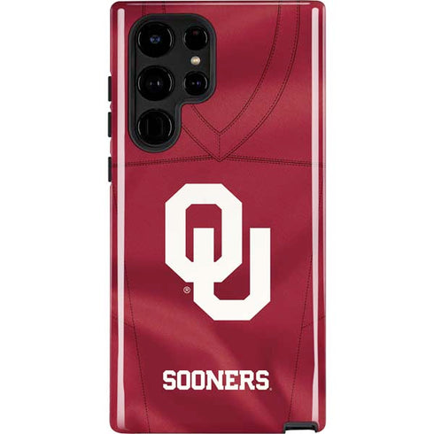 University of Oklahoma Red Jersey Galaxy S22 Ultra Pro Case