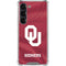 University of Oklahoma Red Jersey Galaxy S23 Clear Case