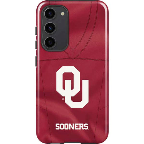 University of Oklahoma Red Jersey Galaxy S23 Plus Pro Case
