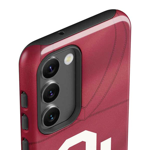 University of Oklahoma Red Jersey Galaxy S23 Plus Pro Case