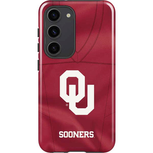 University of Oklahoma Red Jersey Galaxy S23 Pro Case