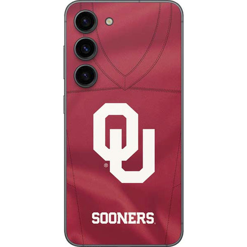 University of Oklahoma Red Jersey Galaxy S23 Skin