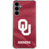 University of Oklahoma Red Jersey Galaxy S24 Plus Clear Case