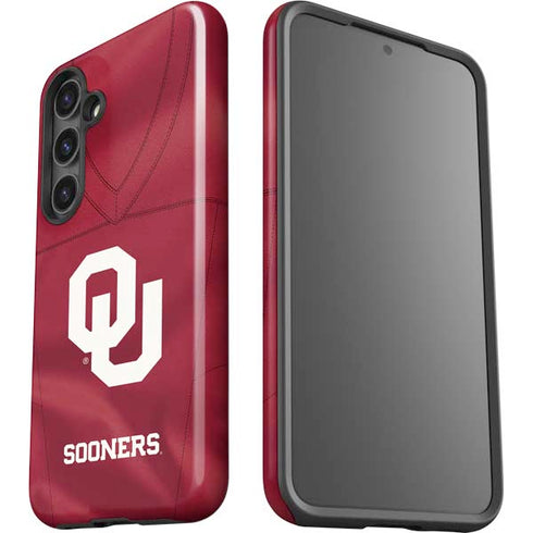 University of Oklahoma Red Jersey Galaxy S24 Plus Impact Case